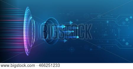 5g High-speed Information Transmission Technology. The Global Wireless Standard Concept. Hi-tech Com
