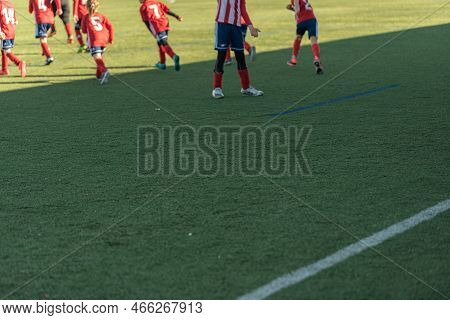 Galician Childrens Football League Train Game Uniform