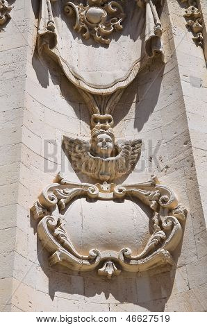 Katedrála Duomo Maglie. Puglia. Itálie.