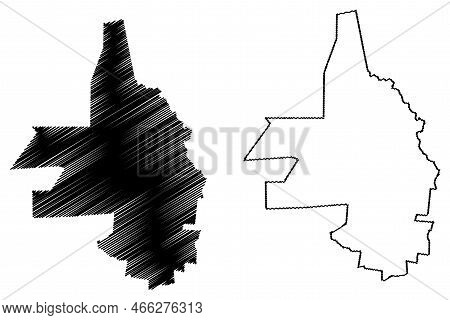 Cosio Municipality (free And Sovereign State Of Aguascalientes, Mexico, United Mexican States) Map V