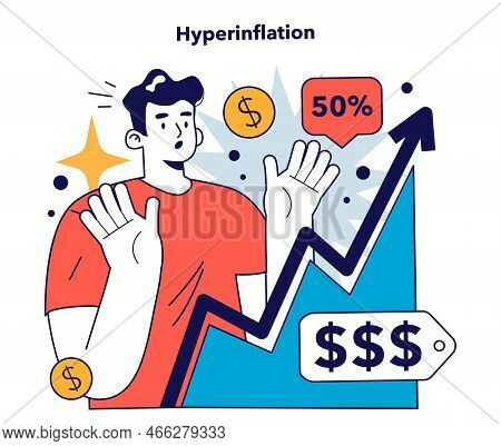 Hyperinflation Inflation. Price Increases And The Value Of Money