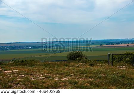 View Of The City Of Nitra In Slovakia From Kalvaria Mountain