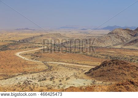 View Of The Namib Desert. Namib Naukluft National Park. Adventure And Exploration In Africa. Spreets