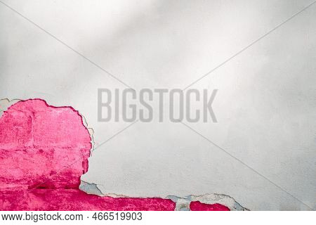 Old White Wall Chipped Image Photo (Free Trial) Bigstock