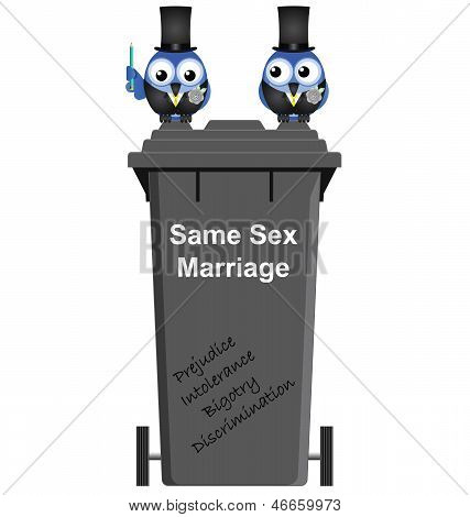 Gleichen Geschlechts Ehe bin