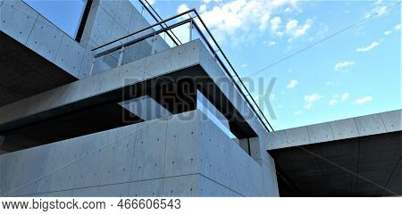 A Corner Window With A Black Multi-chamber Double-glazed Window Looks Aesthetically Pleasing On A Co