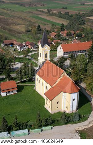The Parish Church Of Wounded Jesus In Gradec, Croatia