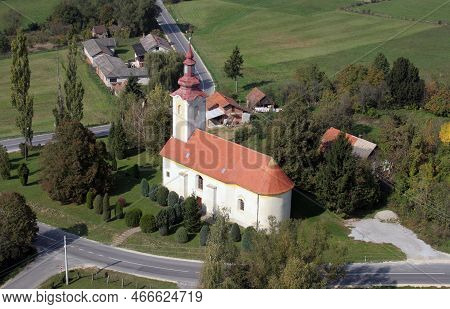 Parish Church Of The Sacred Heart Of Jesus And Saint Ladislaus In Mali Raven, Croatia