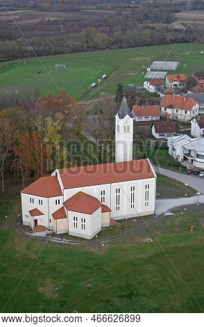 Parish Church Of St. John Of Nepomuk In Glina, Croatia