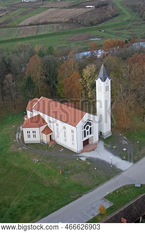 Parish Church Of St. John Of Nepomuk In Glina, Croatia