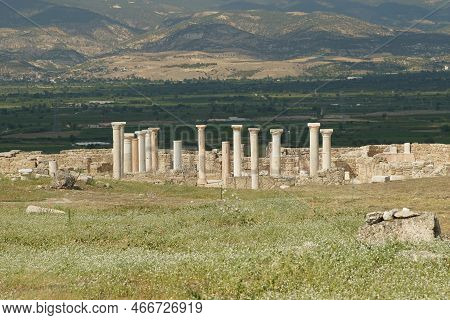 Laodicea On The Lycus Ancient City In Denizli City, Turkiye