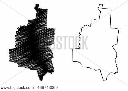 Tepezala Municipality (free And Sovereign State Of Aguascalientes, Mexico, United Mexican States) Ma