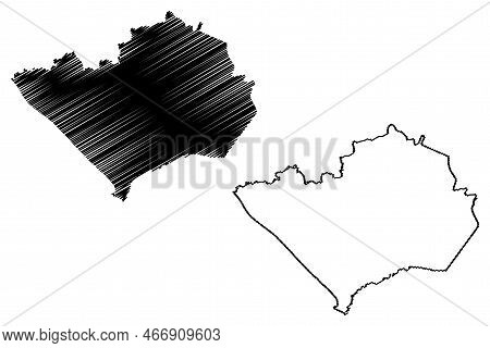 Cuajinicuilapa Municipality (free And Sovereign State Of Guerrero, Mexico, United Mexican States) Ma