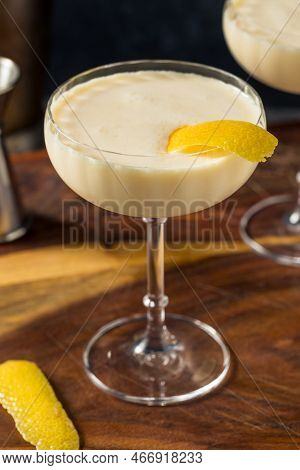 Boozy Refreshing Advocaat Canary Flip Cocktail