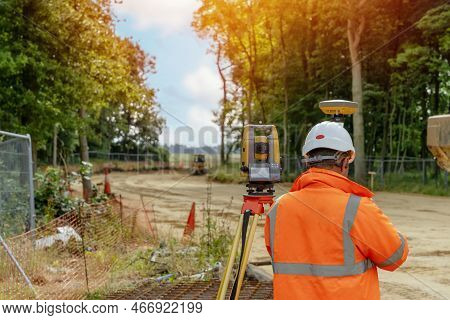 Land Surveyor Images, Illustrations & Vectors (Free) - Bigstock