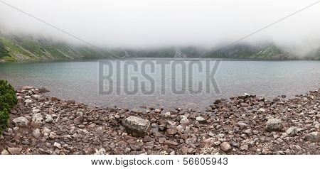 Thick Clouds Over Black Lake