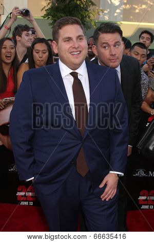 LOS ANGELES - JUN 10:  Jonah Hill, Channing Tatum at the 