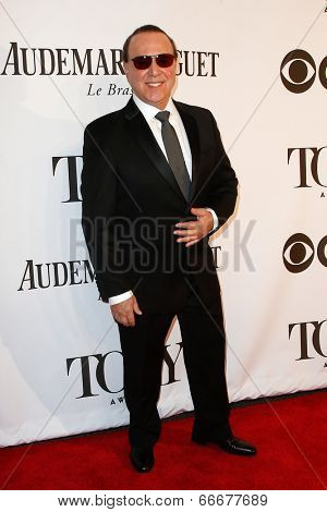 NEW YORK-JUNE 8: Music executive Tommy Mottola attends American Theatre Wing's 68th Annual Tony Awards at Radio City Music Hall on June 8, 2014 in New York City.