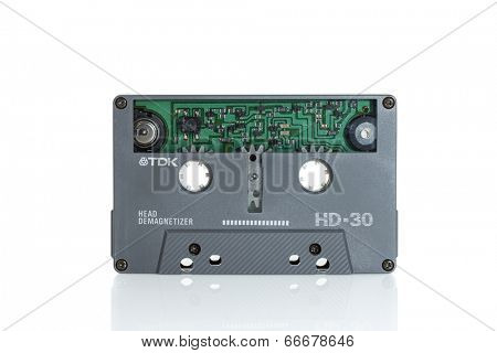 Sarajevo, Bosnia and Herzegovina - June 12, 2014: Old TDK Head Demagnetizer HD-30