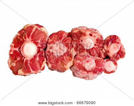Raw Uncooked Beef Tail