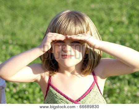 Girl On A Sunny Day