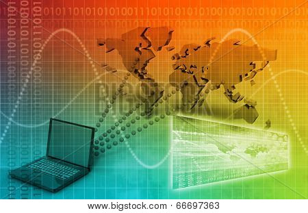 Broadcast Engineering and Online Tracker as Art