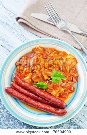 fried cabbage