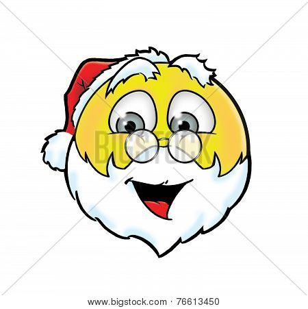 Cheerful Santa Claus