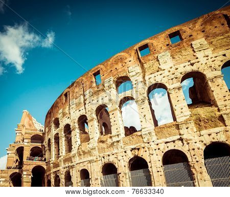 Colosseum in Rome, Italy