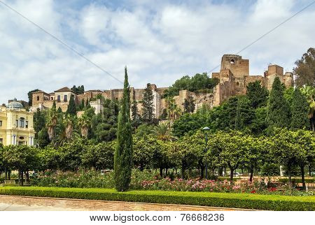 Alcazaba Of Malaga, Spain
