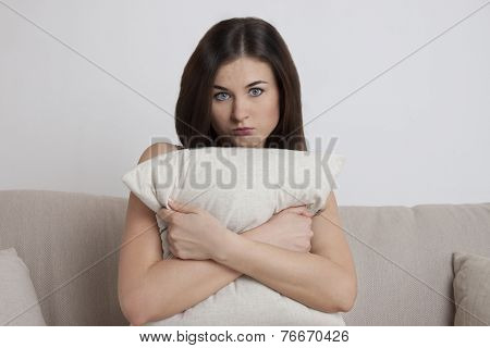 The Girl On The Couch. Emotions