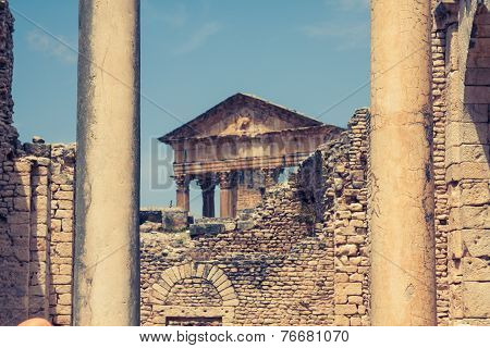 Dougga, Roman Ruins: A Unesco World Heritage Site In Tunisia