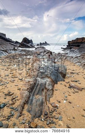 Bude beach Cornwall UK England
