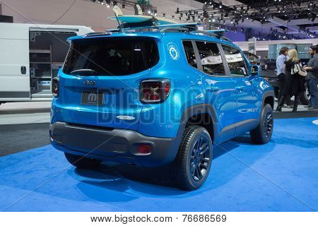 Jeep Renegade Riptide 2015 On Display