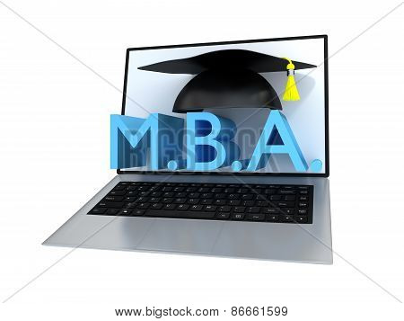 Business Master Degree Concept