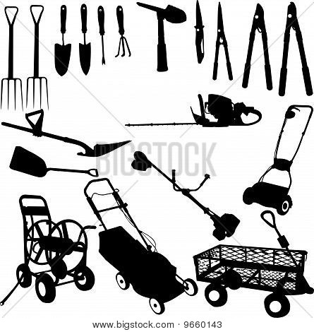 Set di attrezzi da giardino