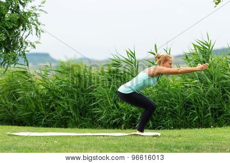 Awkward Yoga Pose