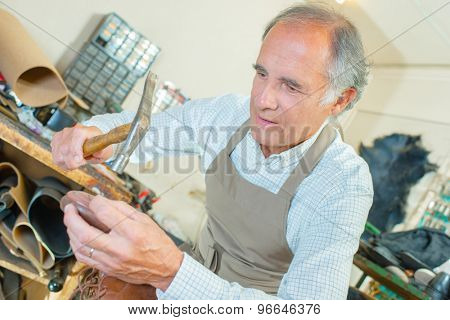 Shoe-repair store
