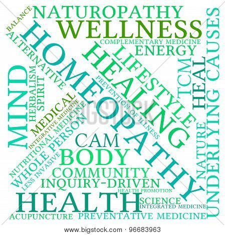 Homeopathy Word Cloud