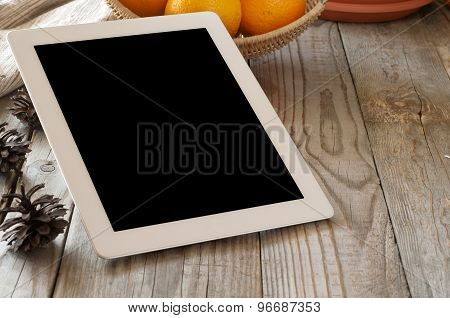 White Tablet Computer
