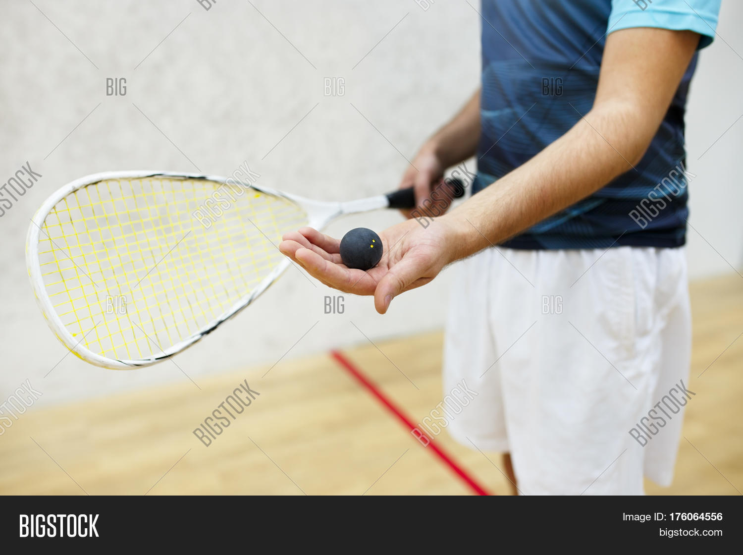 Squash Racket Ball Men Image & Photo (Free Trial) Bigstock