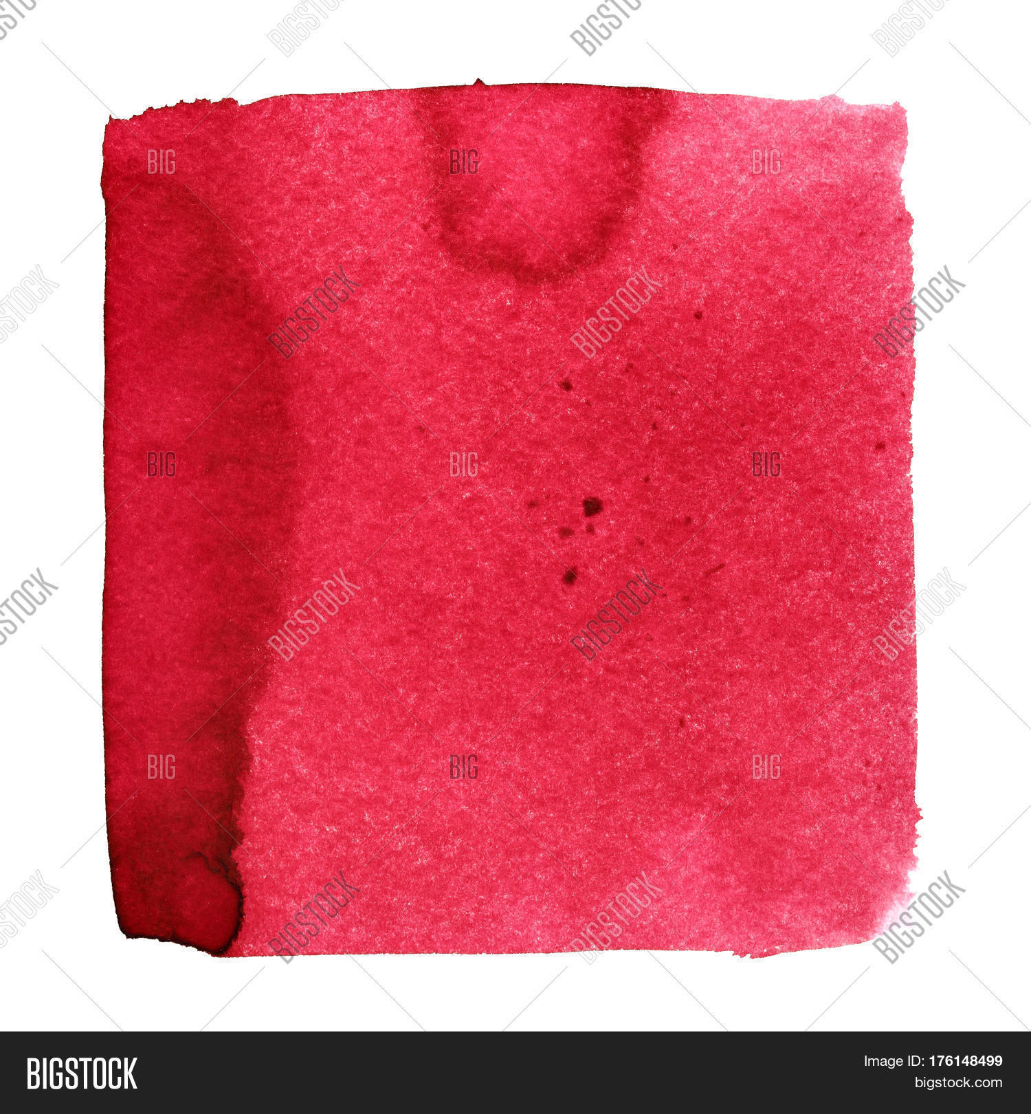 Red Watercolor Square Image & Photo (Free Trial) Bigstock