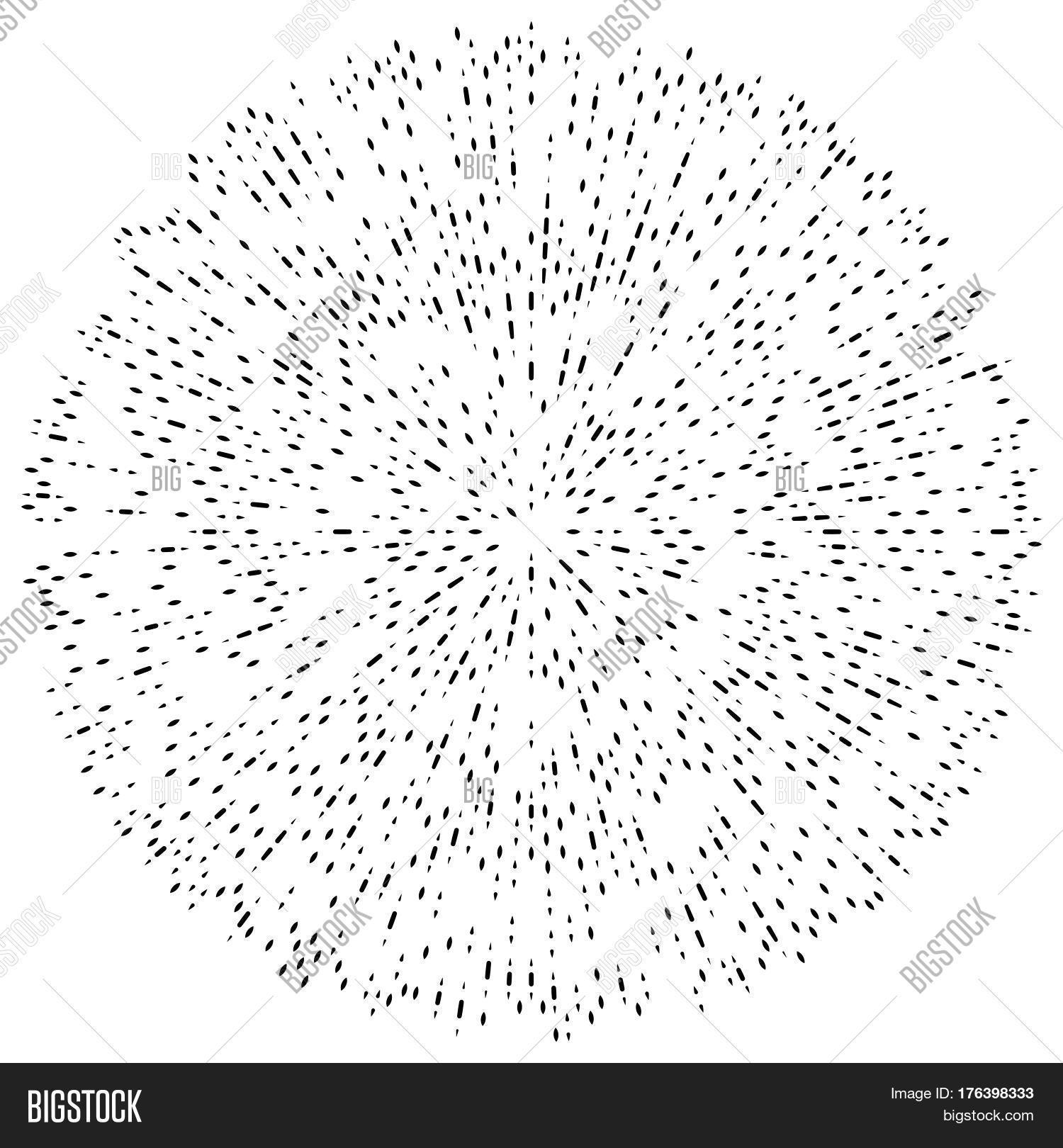 Radial Line Vector Random Radial Lines Vector & Photo (Free Trial) | Bigstock