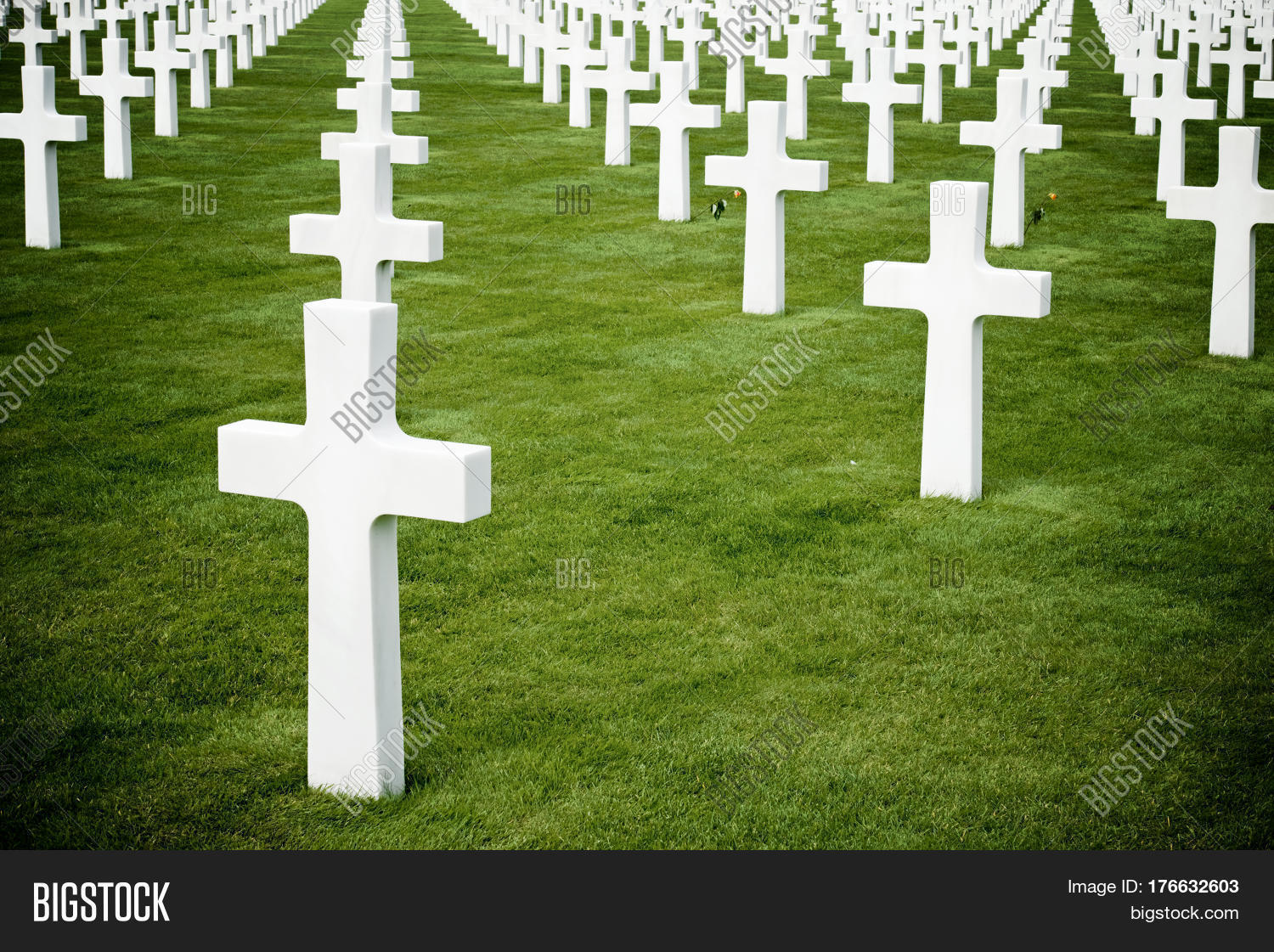White Crosses American Image & Photo (Free Trial) Bigstock
