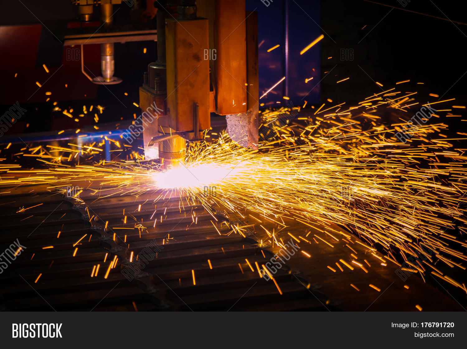 Metal Sparks. Image & Photo (Free Trial) Bigstock