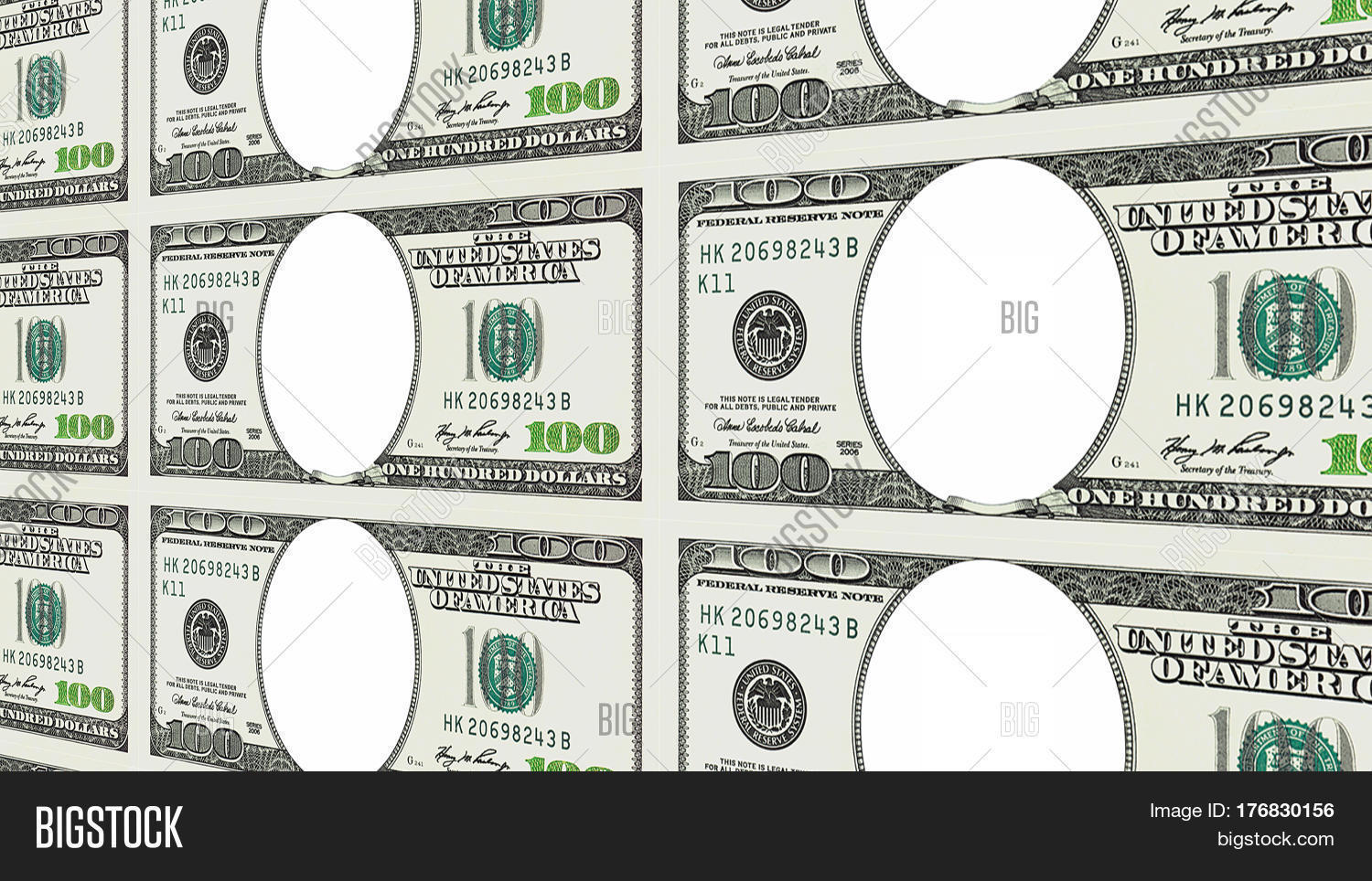 Sheet One Hundred 100 Image &amp; Photo (Free Trial) | Bigstock