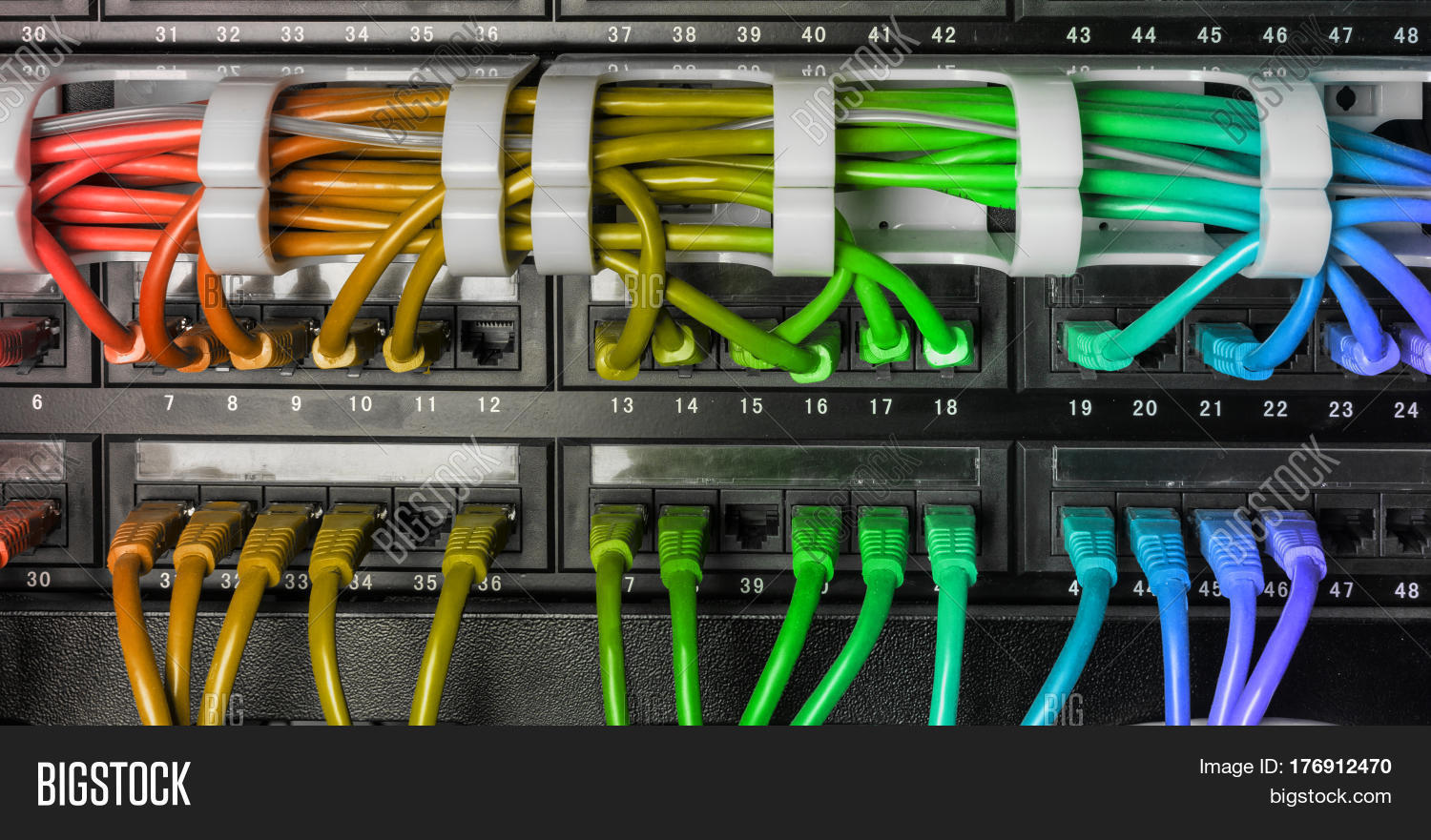 Server Rack Colorful Image & Photo (Free Trial) | Bigstock