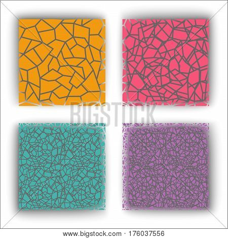 infinite pattern of lines, cracks, seamless, texture