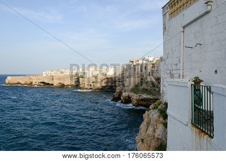 Polignano A Mare, Scenic Small Town Built On Rocks