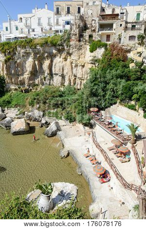 View Of Vieste On Puglia